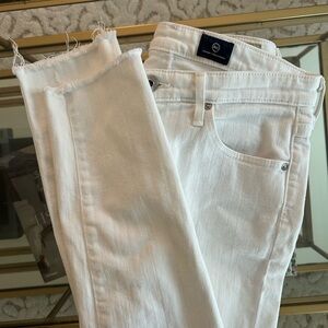 AG White Denim